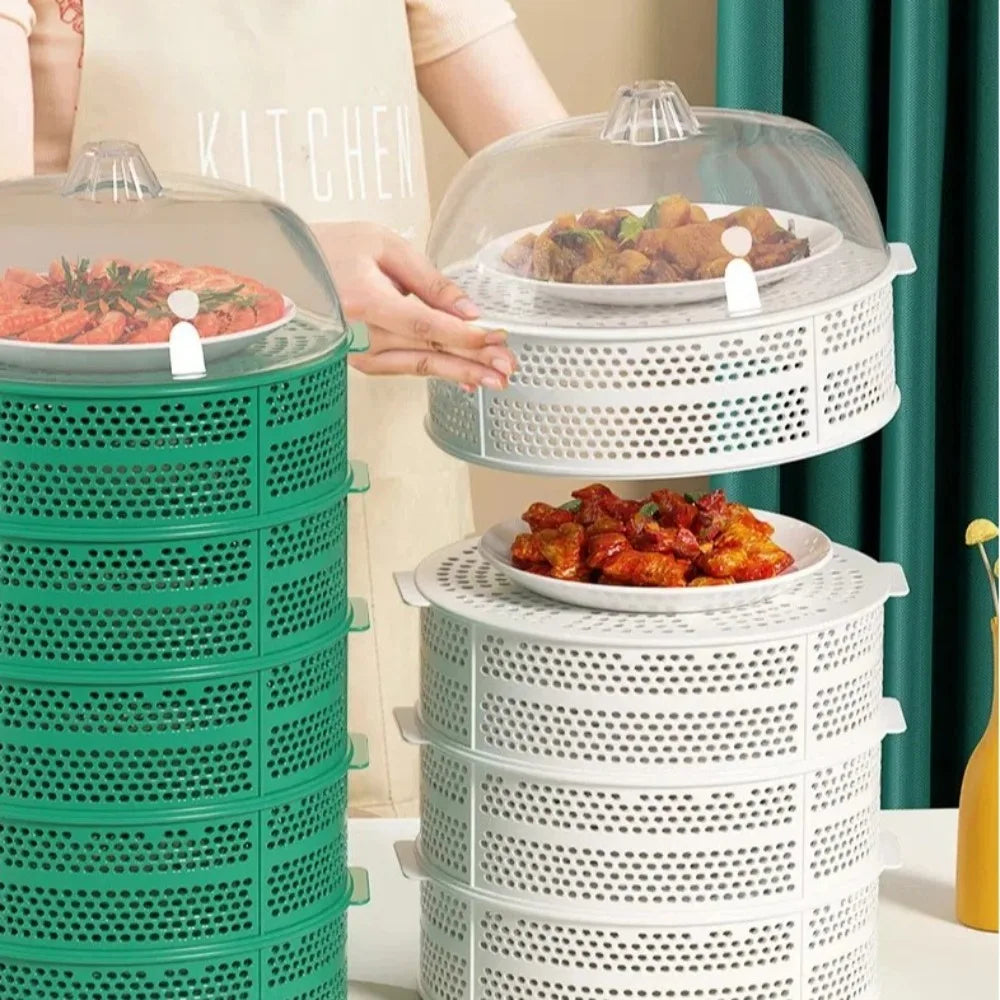 Multi-Layer Food Storage Basket