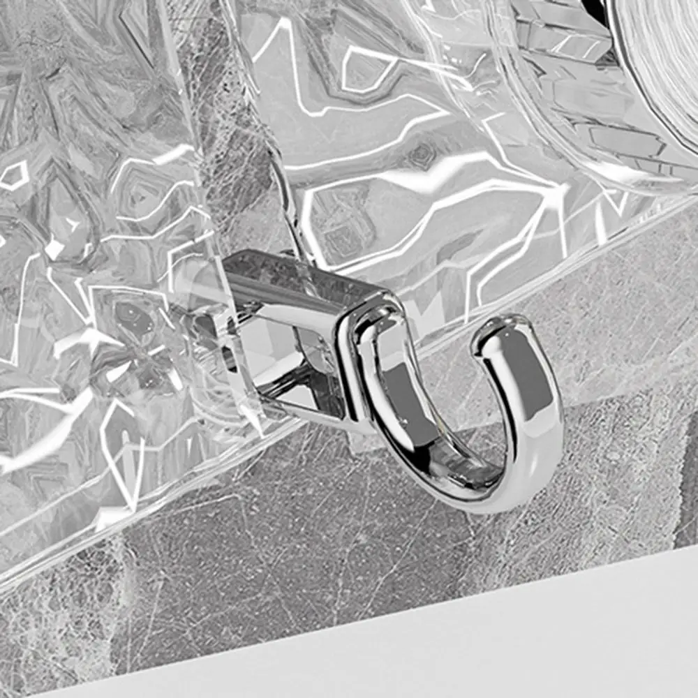 Bathroom Wall Suction Cup Hook Rack – No Drilling, Strong Load Bearing