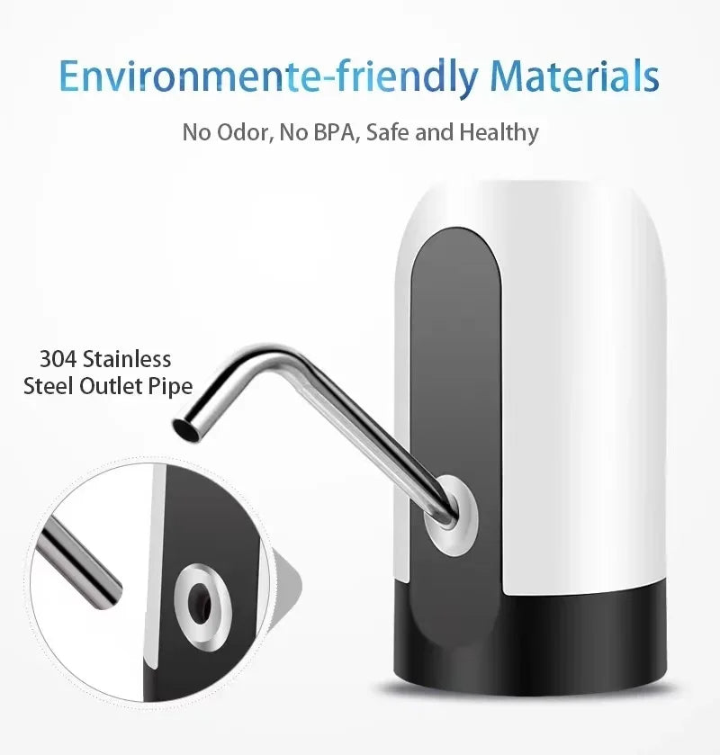 USB Rechargeable Electric Water Dispenser Pump