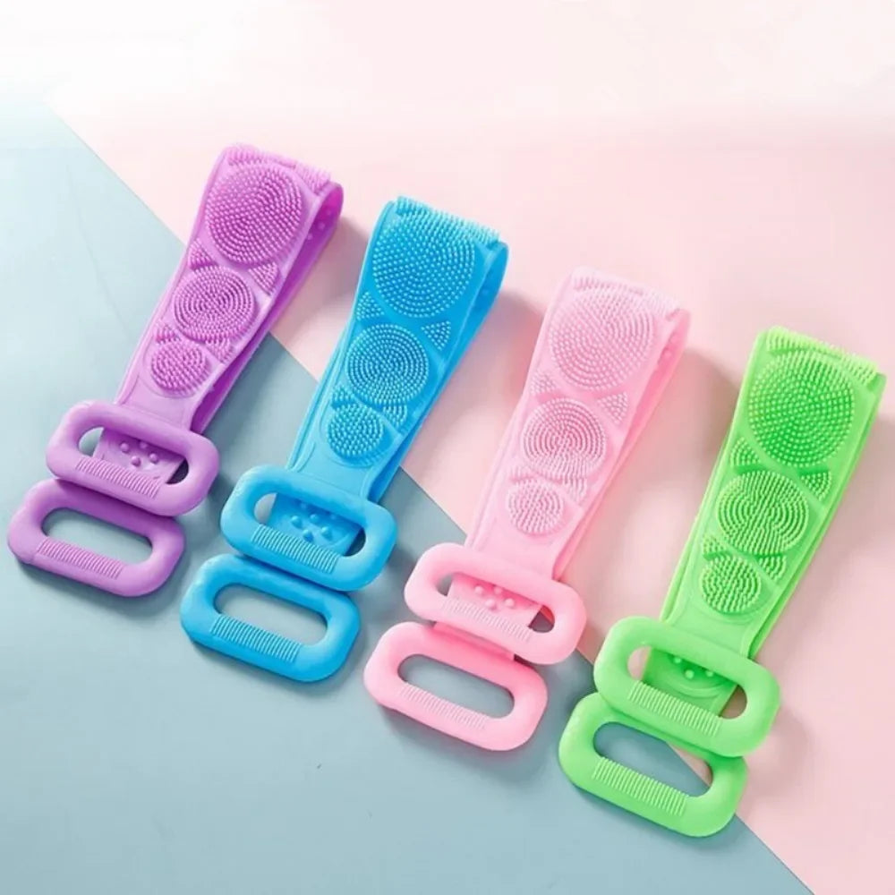 Double-Sided Silicone Back Scrubber