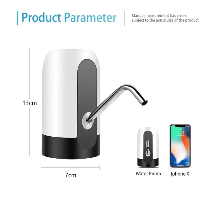 USB Rechargeable Electric Water Dispenser Pump