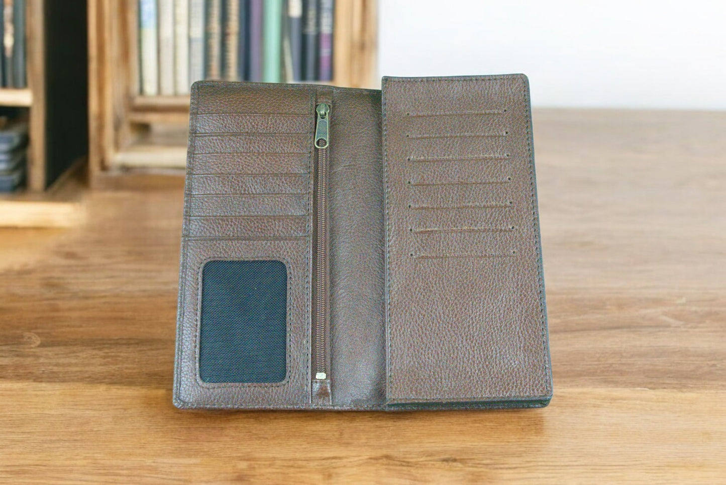 Long Leather Parcel