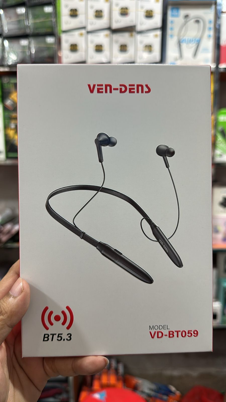 Ven-Dens VD-BT059 Wireless Bluetooth Neckband Earphone
