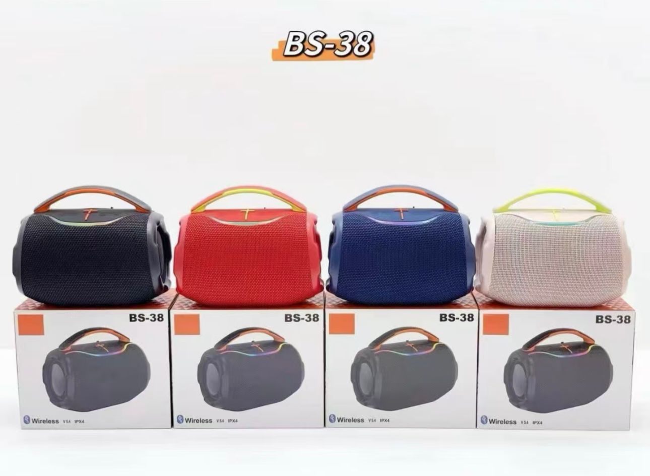 BS-38 Outdoor Wireless Boombox Speaker