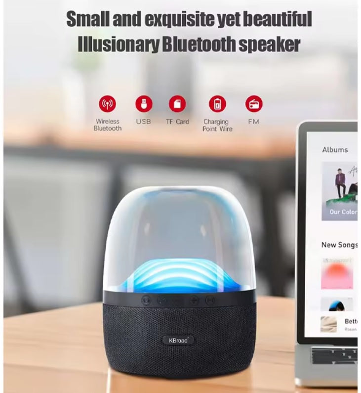 Wireless Speaker with Ambient Lighting