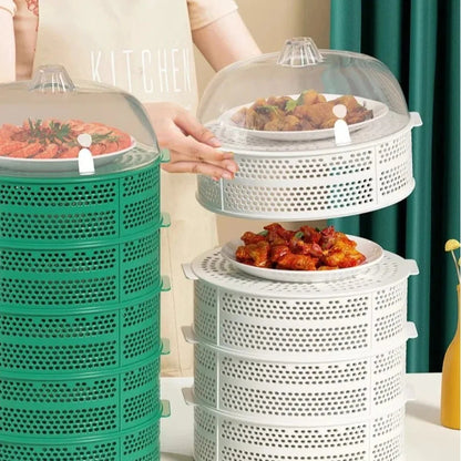 Multi-Layer Food Storage Basket