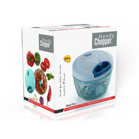 Manual Pull Chopper – Multi-Function Vegetable & Onion Cutter