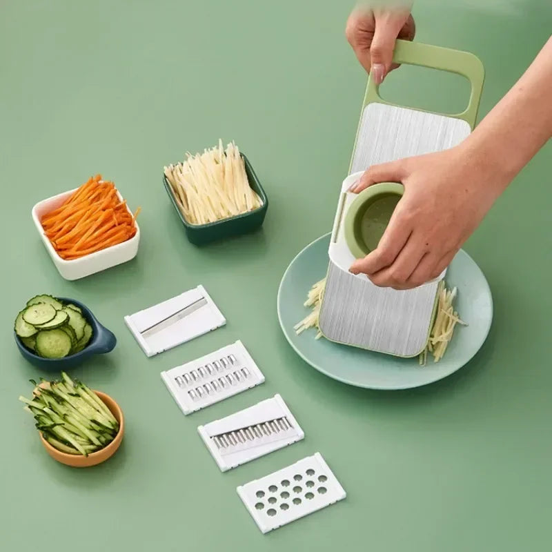 Multifunction Vegetable & Garlic Slicer – Kitchen Cutter Tool