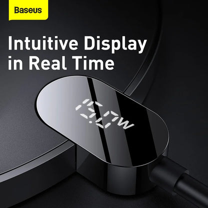 Baseus Digital LED Display Gen 2 Wireless Charger 15W
