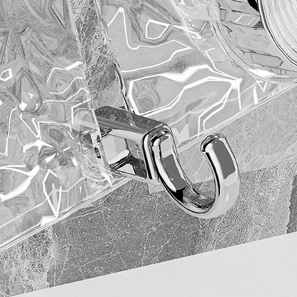 Bathroom Wall Suction Cup Hook Rack – No Drilling, Strong Load Bearing