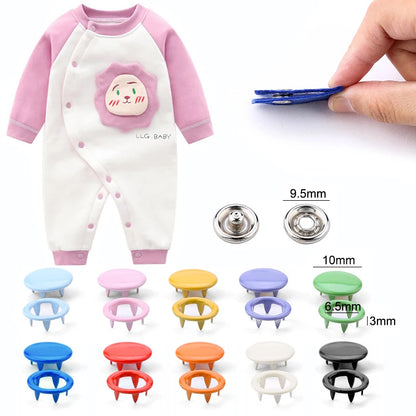 Snap Fastener Kit – Metal Buttons with Pliers Tool Set