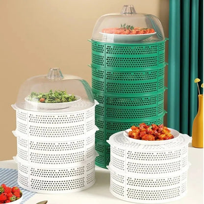 Multi-Layer Food Storage Basket
