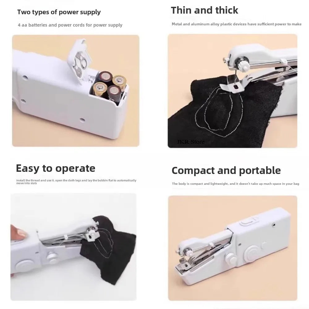 Mini Handheld Sewing Machine – Portable Stitch Tool
