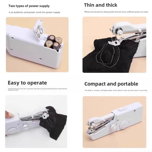 Mini Handheld Sewing Machine – Portable Stitch Tool