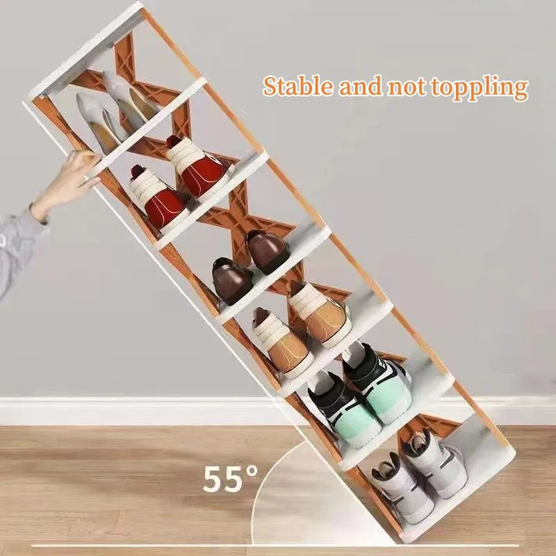 Multi Layer Shoe Rack – Foldable Space Saving Shoe Organizer Stand