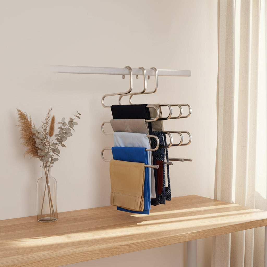 Multi-Layer Portable Clothes Rack / Wardrobe Organizer