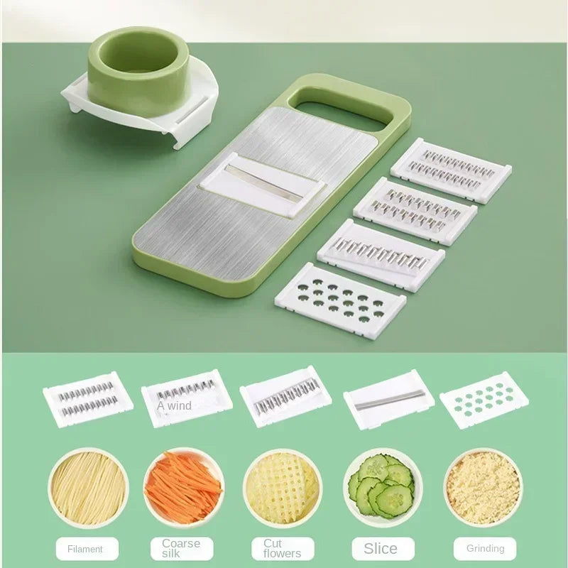 Multifunction Vegetable & Garlic Slicer – Kitchen Cutter Tool