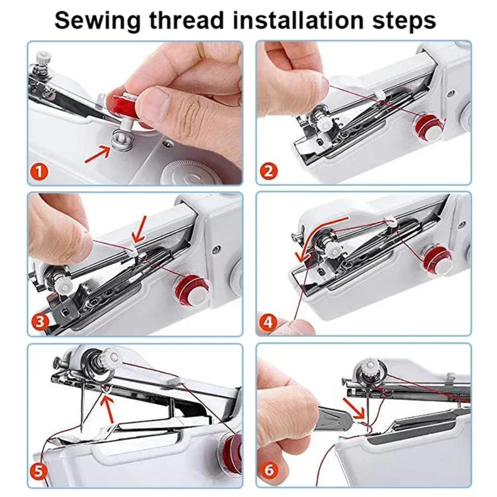 Mini Handheld Sewing Machine – Portable Stitch Tool
