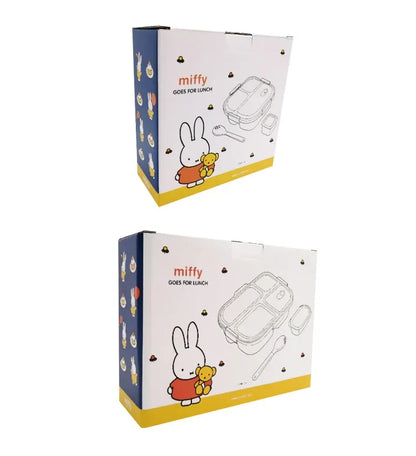 3 Compartment Lunch Box with Spoon