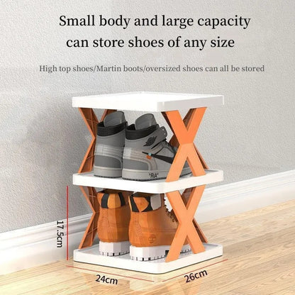 Multi Layer Shoe Rack – Foldable Space Saving Shoe Organizer Stand