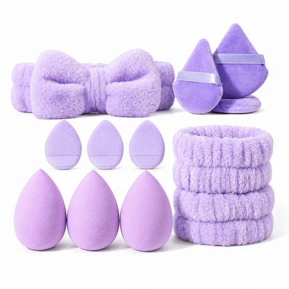 Facial Makeup Tools Set 12 Pcs