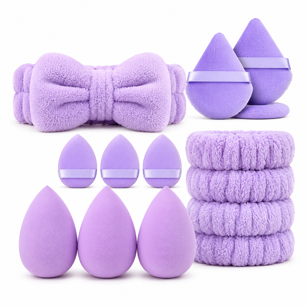 Facial Makeup Tools Set 12 Pcs