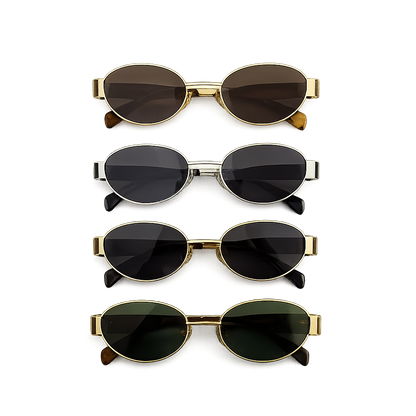 Premium Round Metal Sunglass
