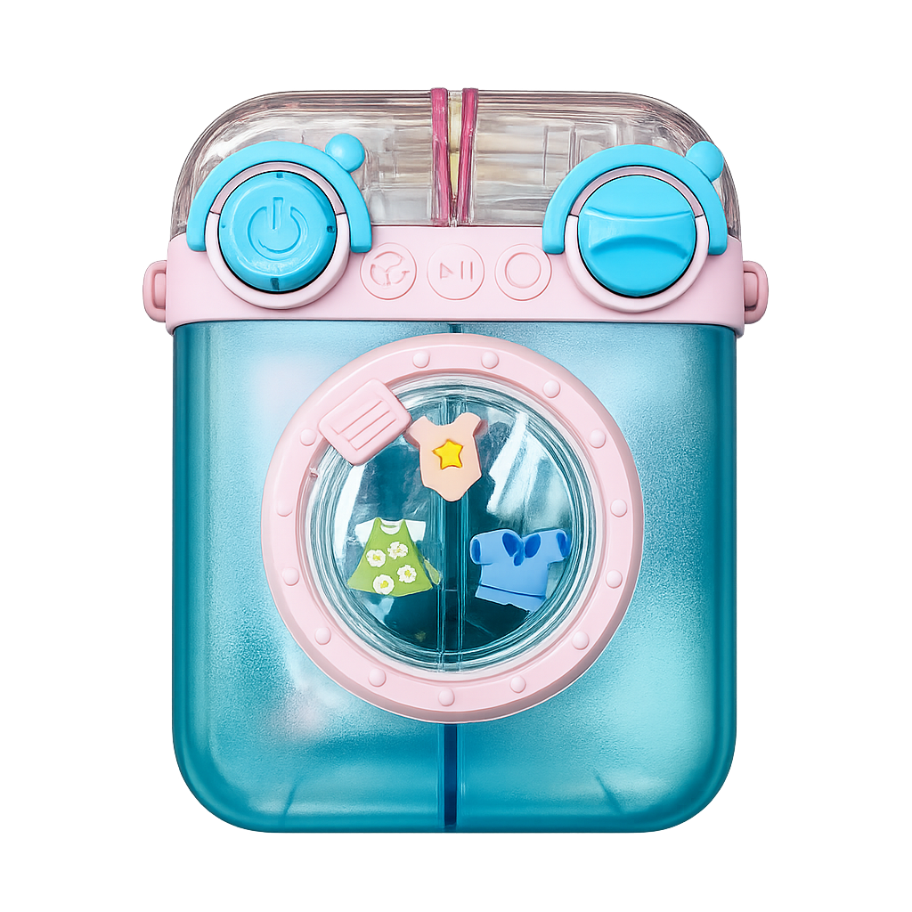Kids Washing Machine Style Lunch Box Set