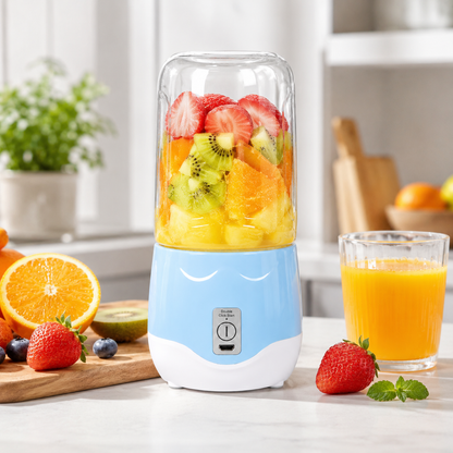 Mini Portable Blender Bottle with USB Charging