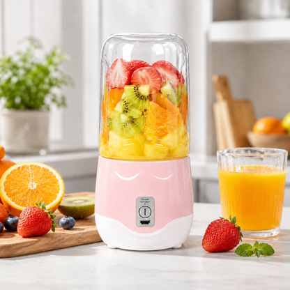 Mini Portable Blender Bottle with USB Charging