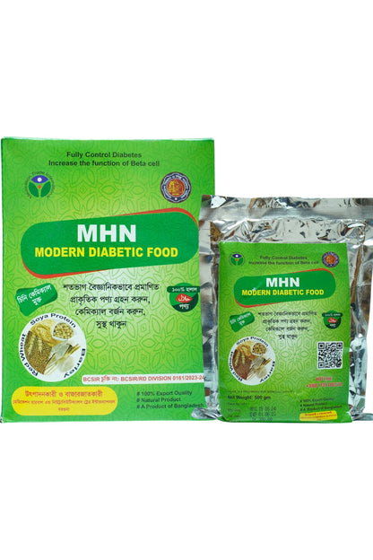 MHN Modern Diabetic Food – ডায়াবেটিস নিয়ন্ত্রণে আধুনিক পুষ্টিকর খাদ্য
