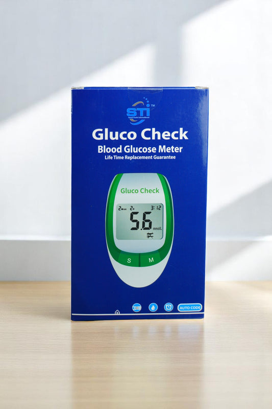 STI Gluco Check গ্লুকোজ মিটার | ডায়াবেটিস টেস্ট ডিভাইস