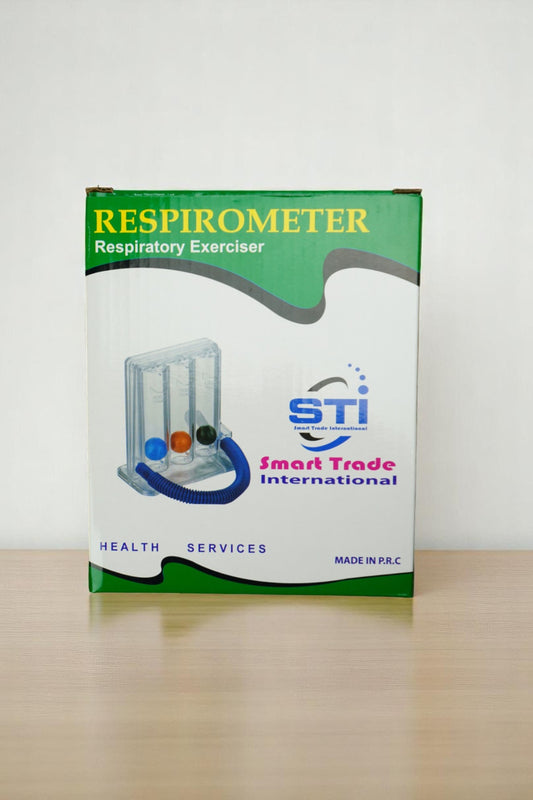 STI রেসপাইরোমিটার | ফুসফুসের ব্যায়ামের যন্ত্র