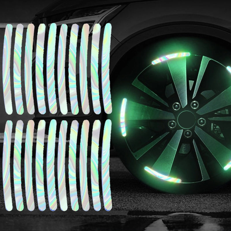 Luminous Car Wheel Rim Reflective Stickers