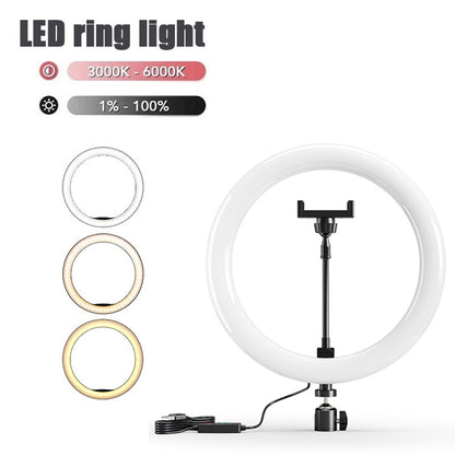 10 Inch Ring Fill Light with Tripod Stand