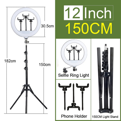 12-inch Professional LED Ring Fill Light