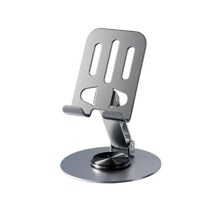 Premium 360° Rotating Metallic Desktop Bracket Phone Stand