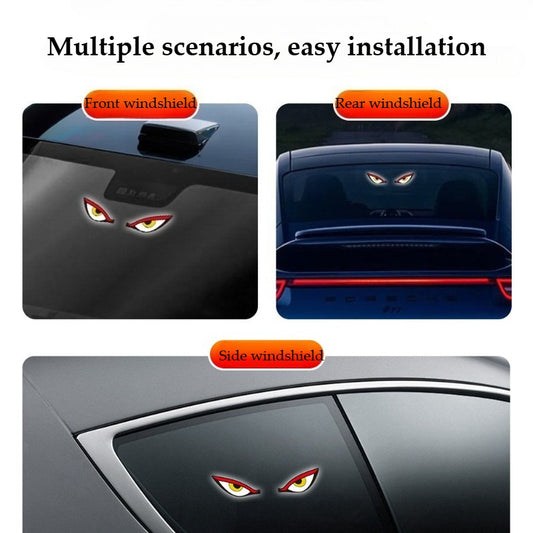 Solar Powered Evil Eye LED Warning Light