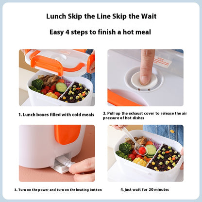 Portable Electric Self-Heating Lunch Box