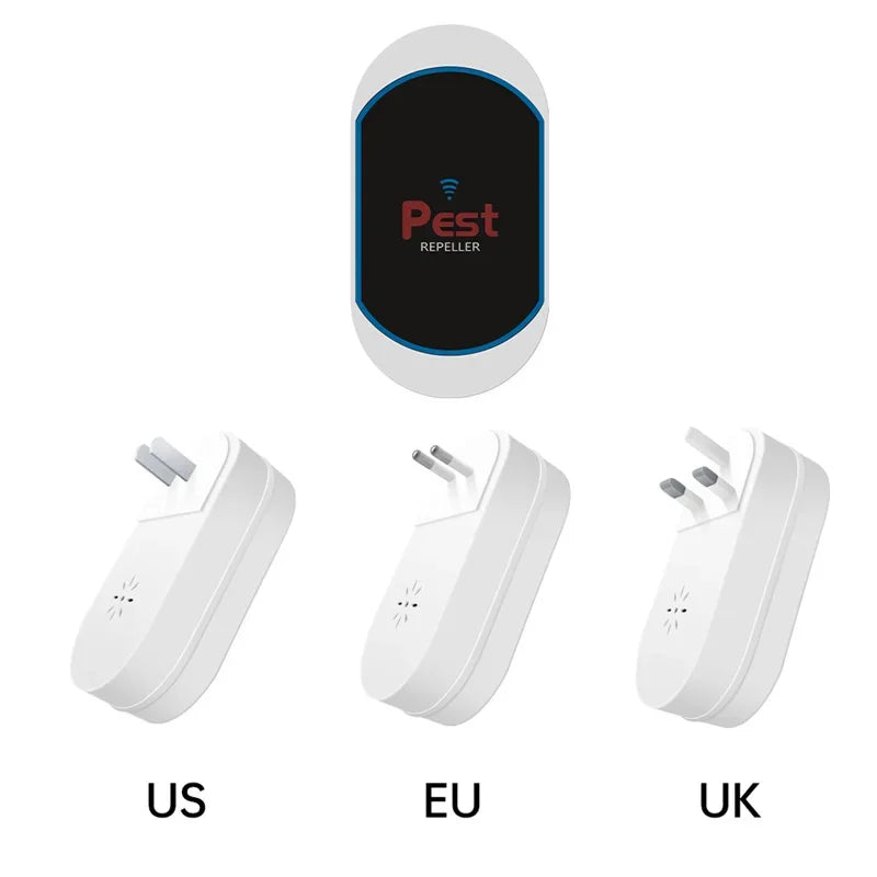 Ultrasonic Pest Repeller (Mosquito, Cockroach & Rat Repellent)