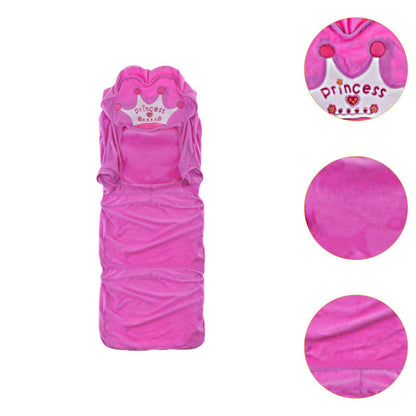 Premium Foldable Princess Crown Kids Plush Sofa
