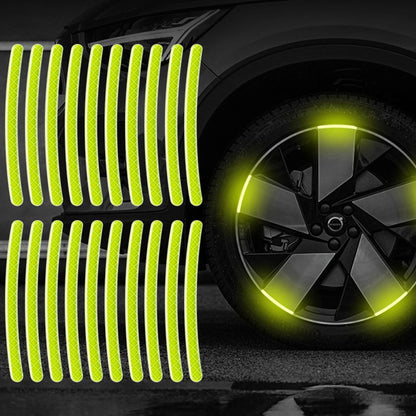 Luminous Car Wheel Rim Reflective Stickers