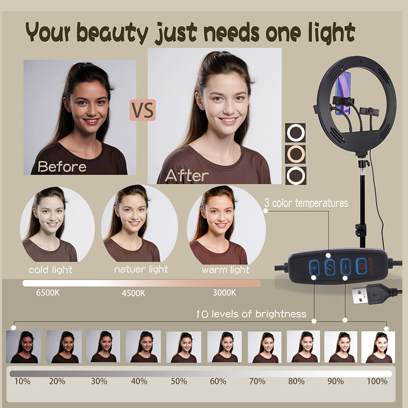 12-inch Professional LED Ring Fill Light