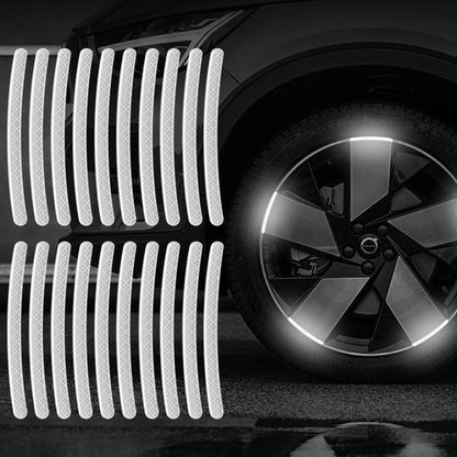 Luminous Car Wheel Rim Reflective Stickers