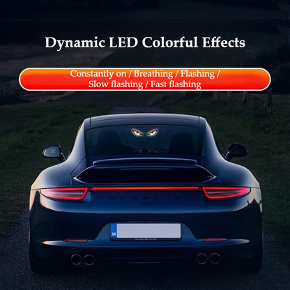 Solar Powered Evil Eye LED Warning Light