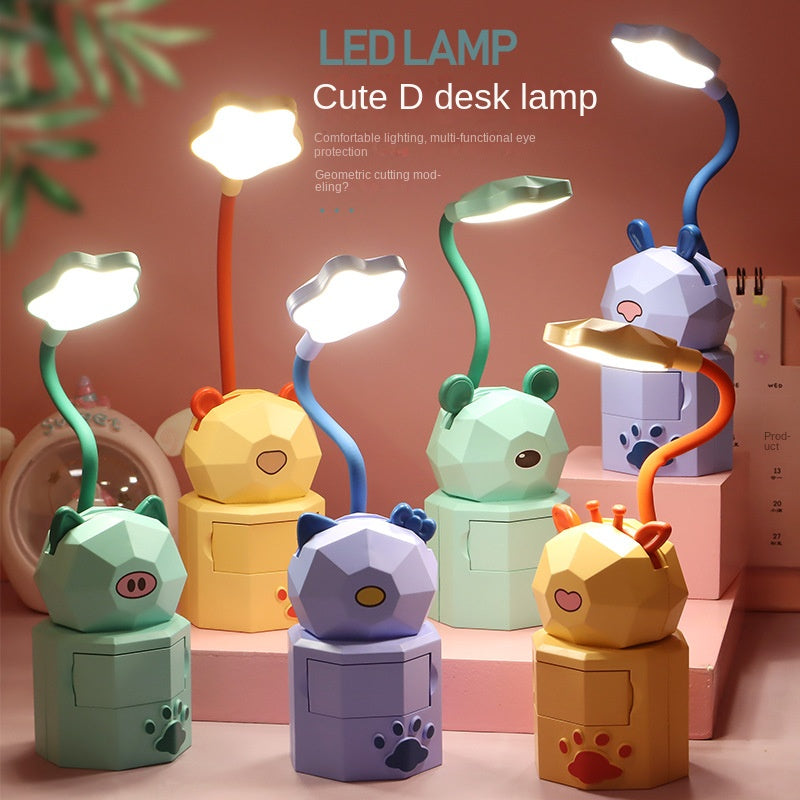 LED Cute D Desk Lamp