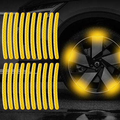 Luminous Car Wheel Rim Reflective Stickers