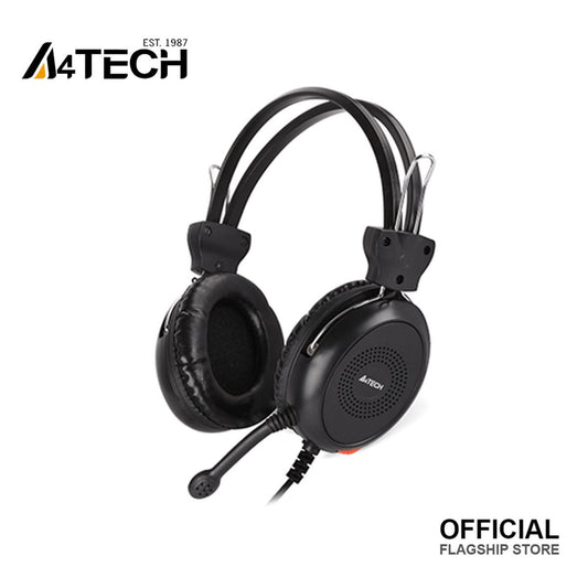 A4TECH ComfortFit Stereo Headset with Microphone – Clear Sound & Voice Communication