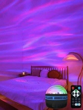 Premium USB Aurora Northern Lights Projector with Remote Control