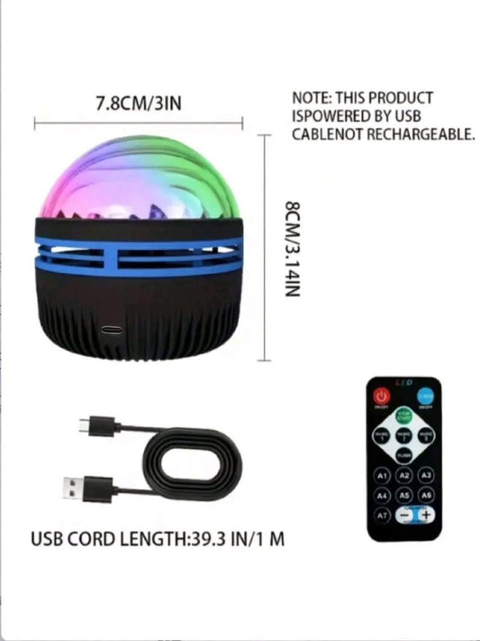 Premium USB Aurora Northern Lights Projector with Remote Control